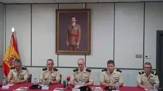 La ciudad recupera el toque de retreta para conmemorar el día de las Fuerzas Armadas