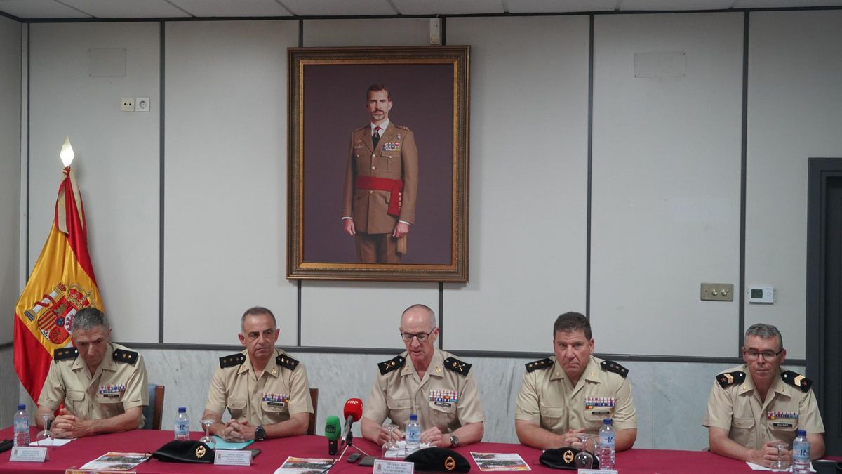 Imagen de la presentación de los actos paralelos a la celebración del día de las Fuerzas Armadas en Badajoz.