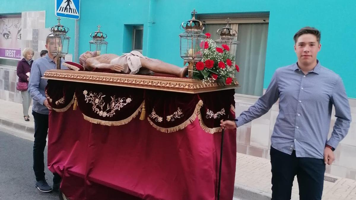 Procesión del Santo Entierro de Alfarrasí, en una imagen de archivo de 2023