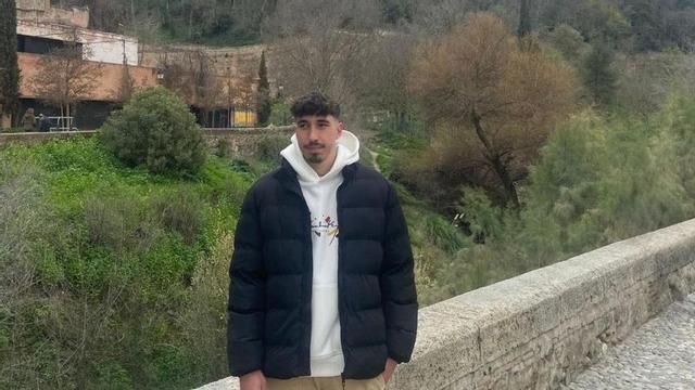 L’eivissenc Raúl Pérez, a Granada.