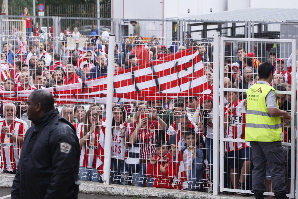 L'afició del Girona a Montilivi