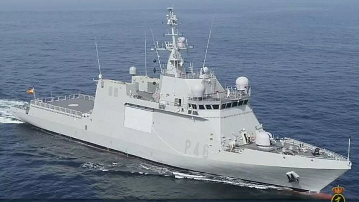 El buque Furor regresa a Cartagena tras 15 días de misión de apoyo a la Global Sumud Flotilla