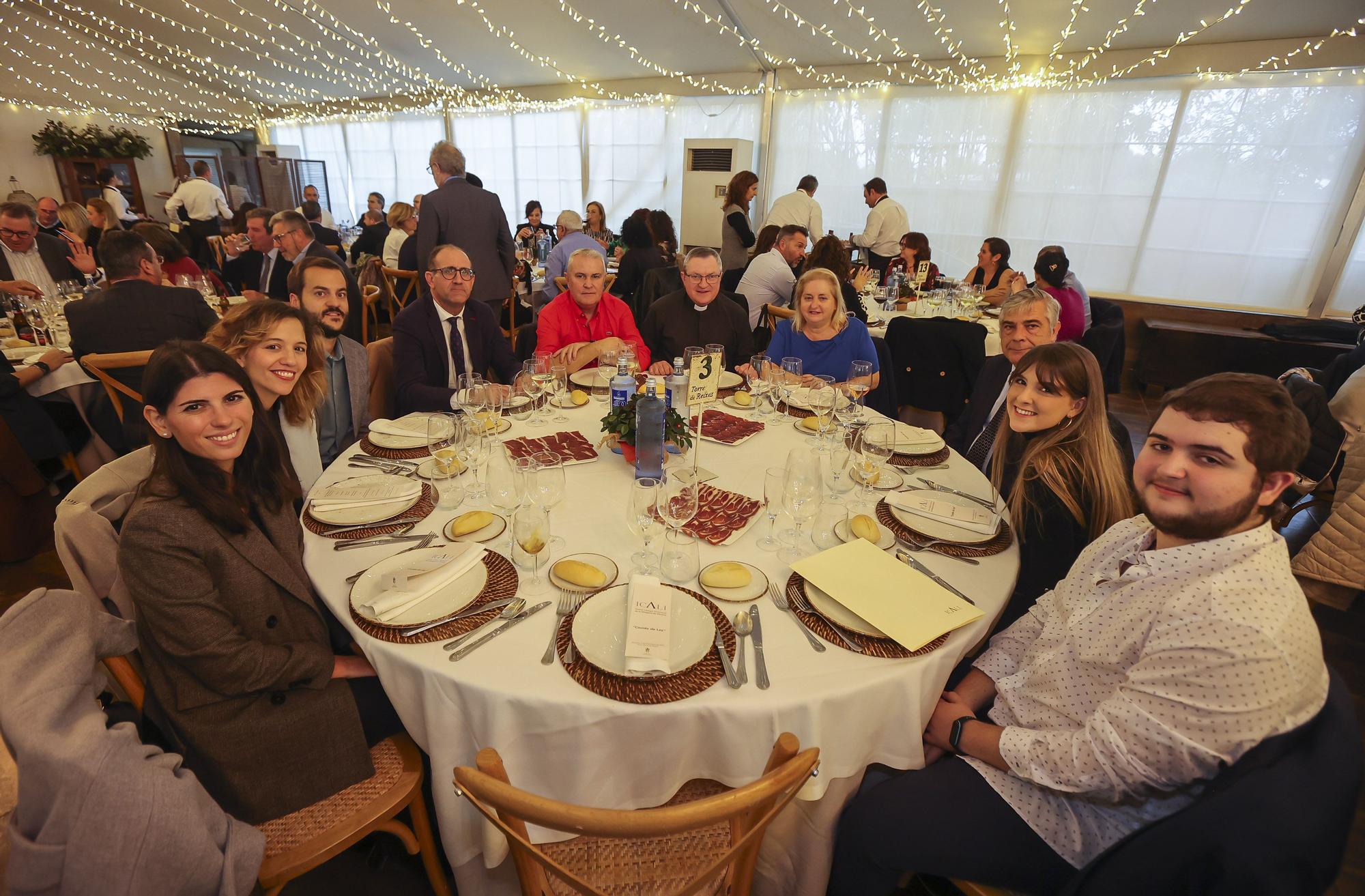 Comida de hermandad del Colegio de Abogados con motivo de la fiesta de la Inmaculada