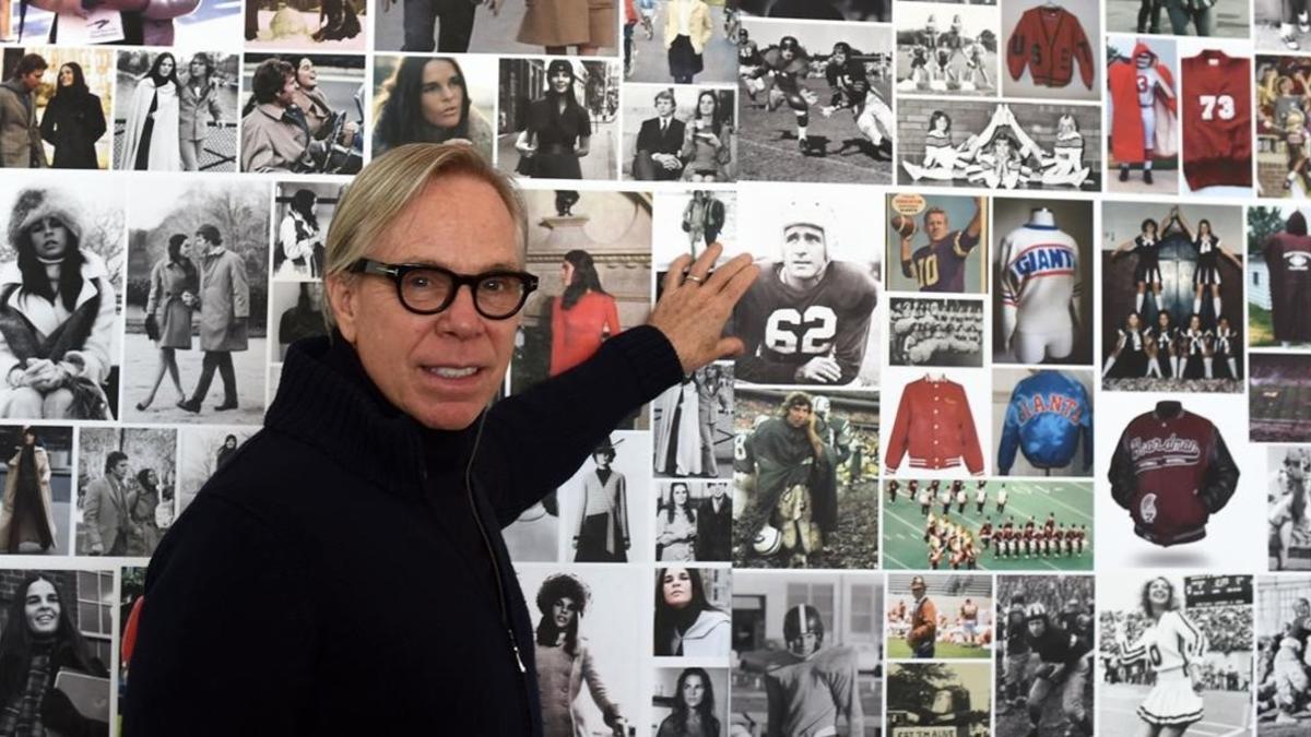 Tommy Hilfiger, en su estudio de Nueva York, en una imagen del 2015.