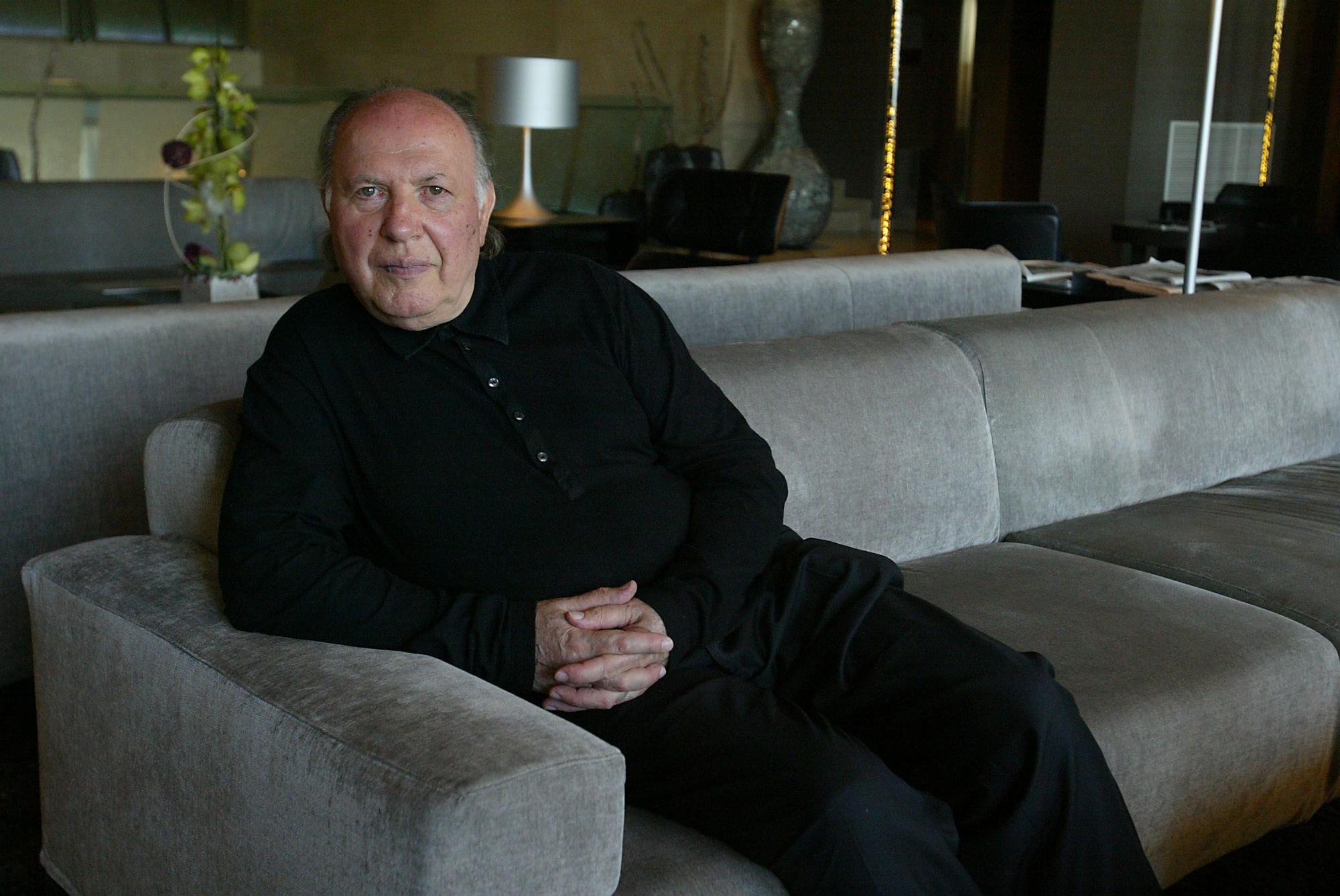 Imre Kertész en Barcelona en el año 2007.