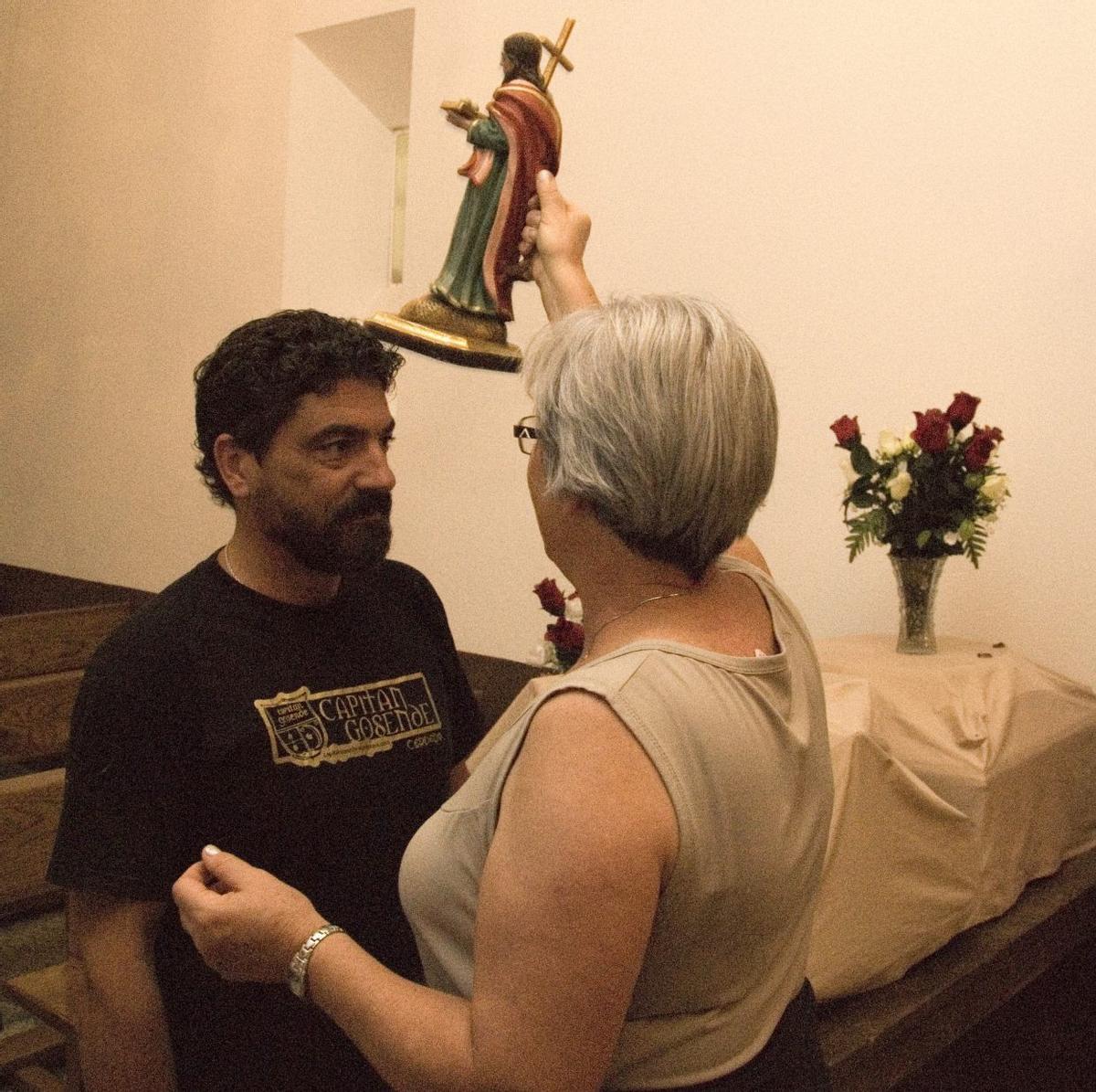 Imposición do san Bernabé. |