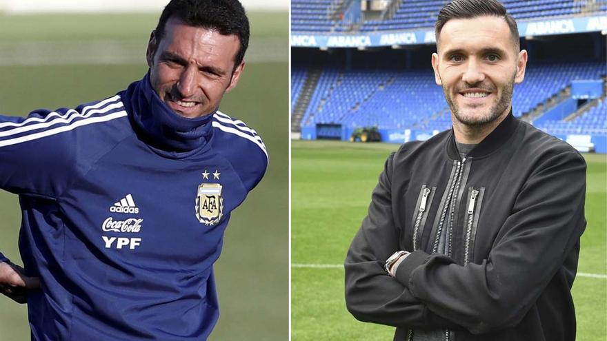 Lucas Pérez, línea directa con Scaloni