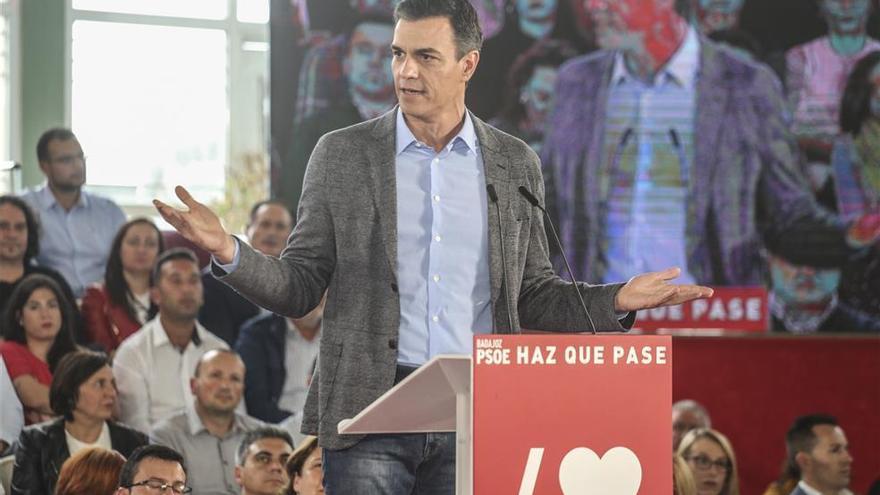 Pedro Sánchez participará el día 5 en un acto electoral en Badajoz y otro en Mérida