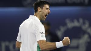 El tenista serbio Novak Djokovic.