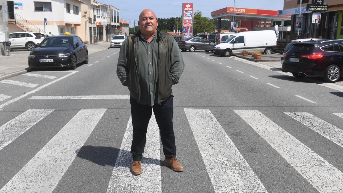 O candidato do PP e alcalde de Abegondo, José Antonio Santiso.