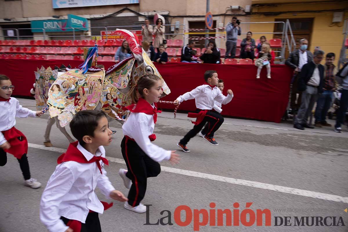 Desfile infantil en las Fiestas de Caravaca (Bando Caballos del Vino)