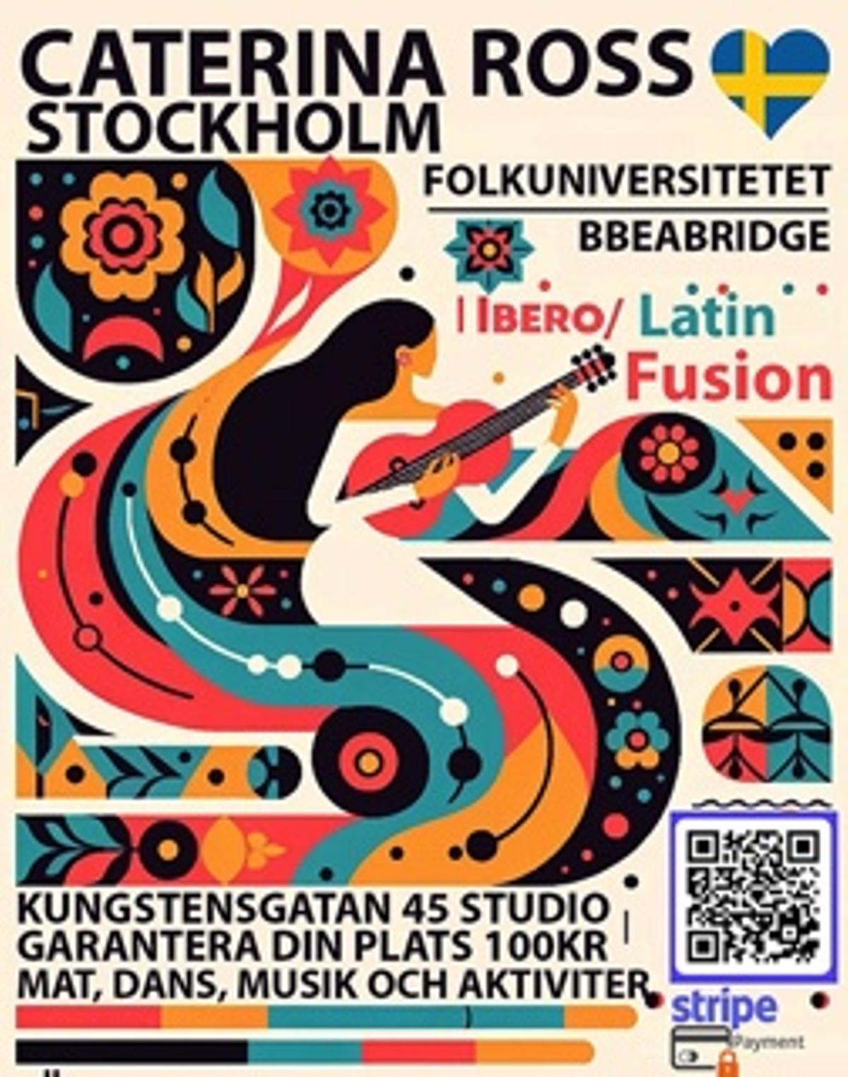 Cartel del festival celebrado en Suecia