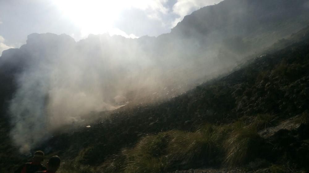 Muere el piloto de un ultraligero que se estrelló en el Puig de Massanella