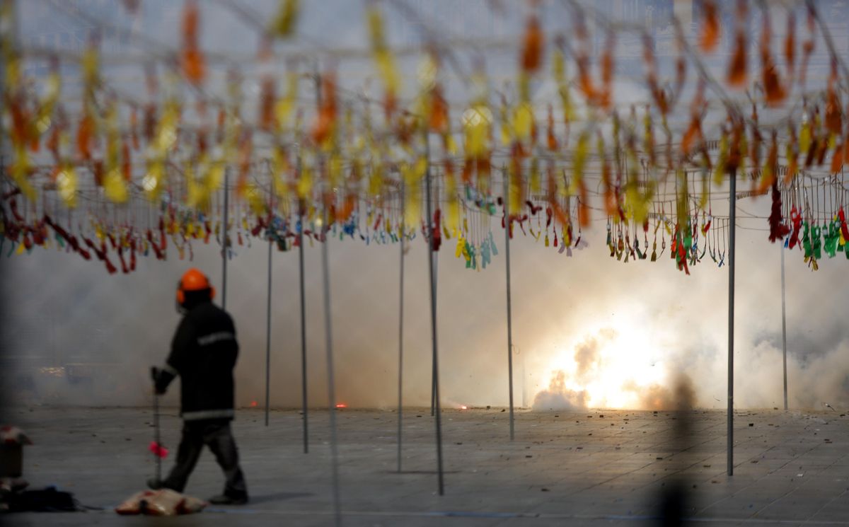 Mascletaes de las Fallas 2022 en València: fechas, horarios y quién dispara cada día.