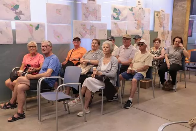 La visita de Afaef en el Ayuntamiento de Sant Antoni