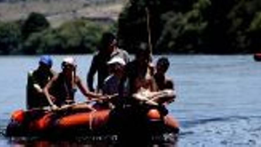 Una aventura deportiva en el aula del río Alagón