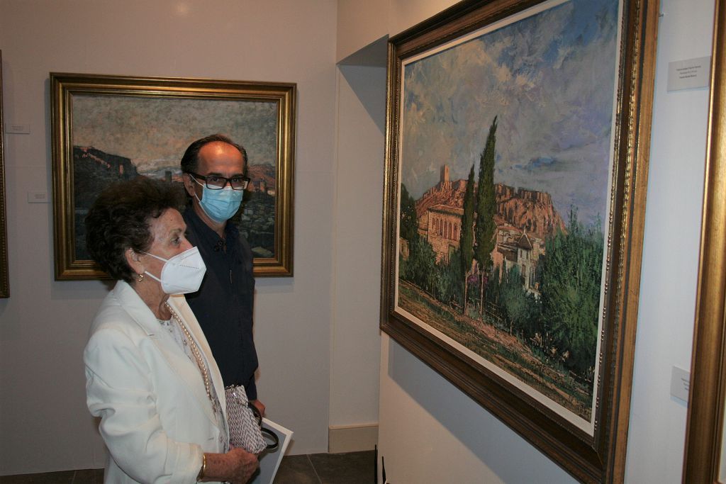 Exposición en Lorca del pintor Manuel Muñoz Barberán