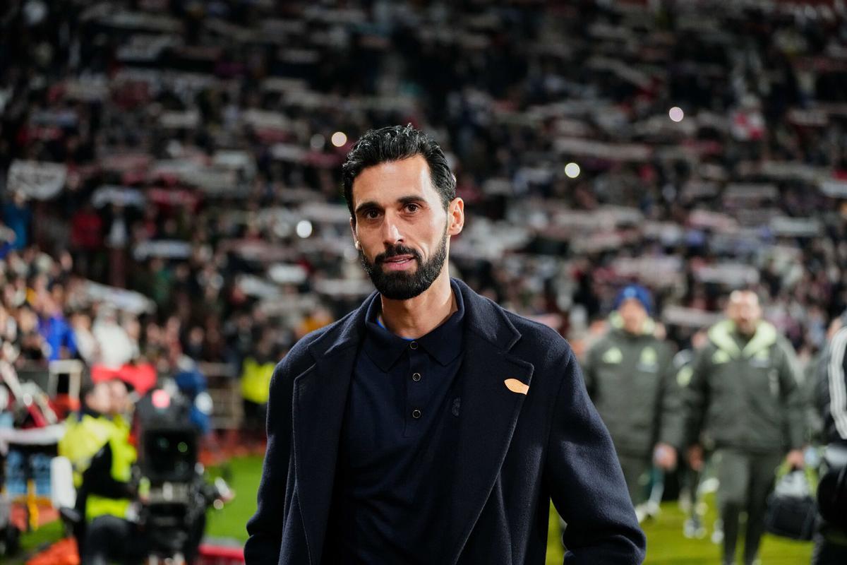 Álvaro Arbeloa, entrenador del Real Madrid.