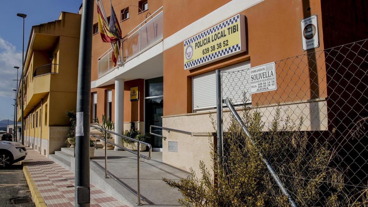 Retén de la Policía Local de Tibi