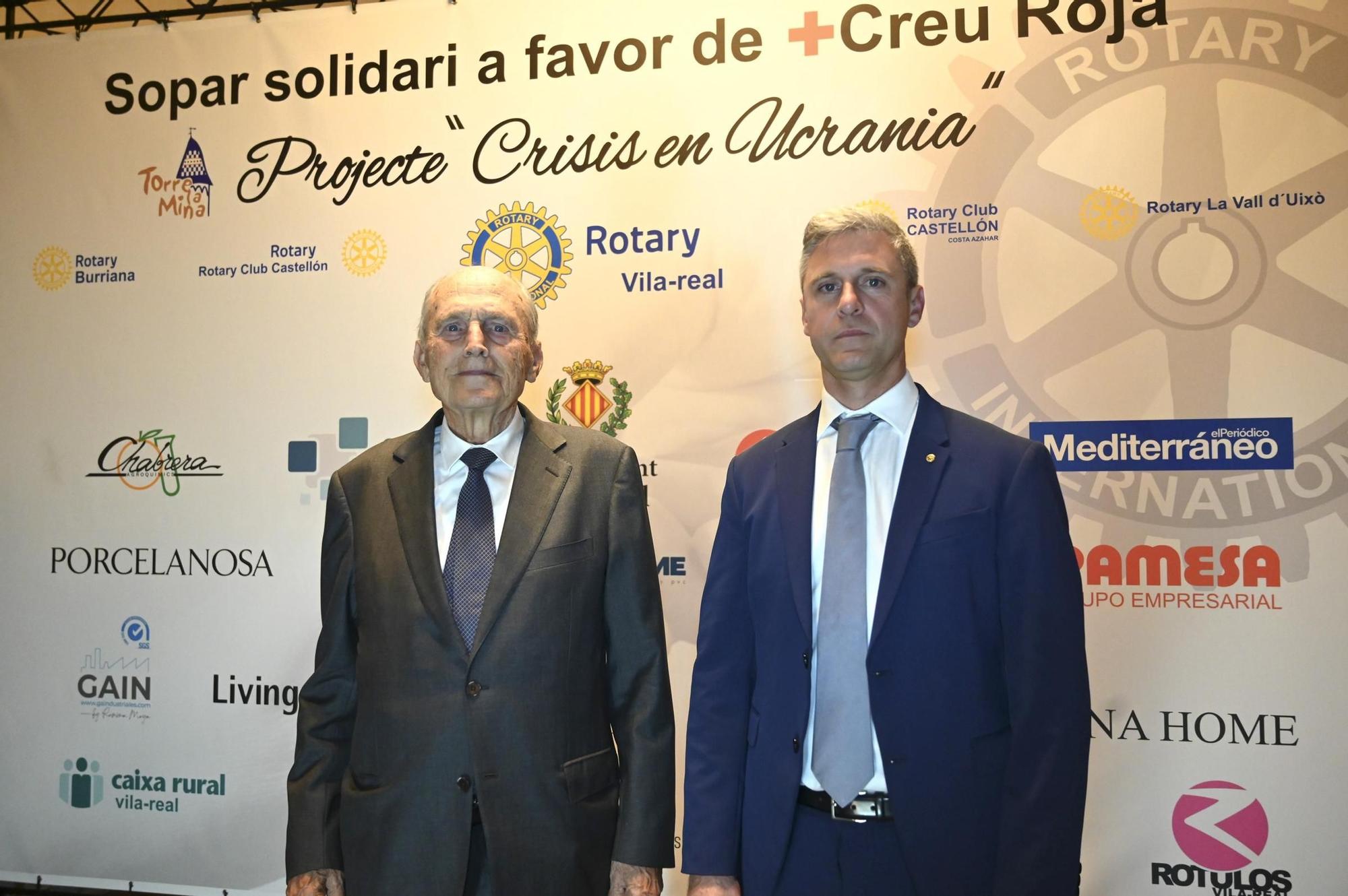 Las mejores fotos de la cena solidaria del Rotary Club Vila-real