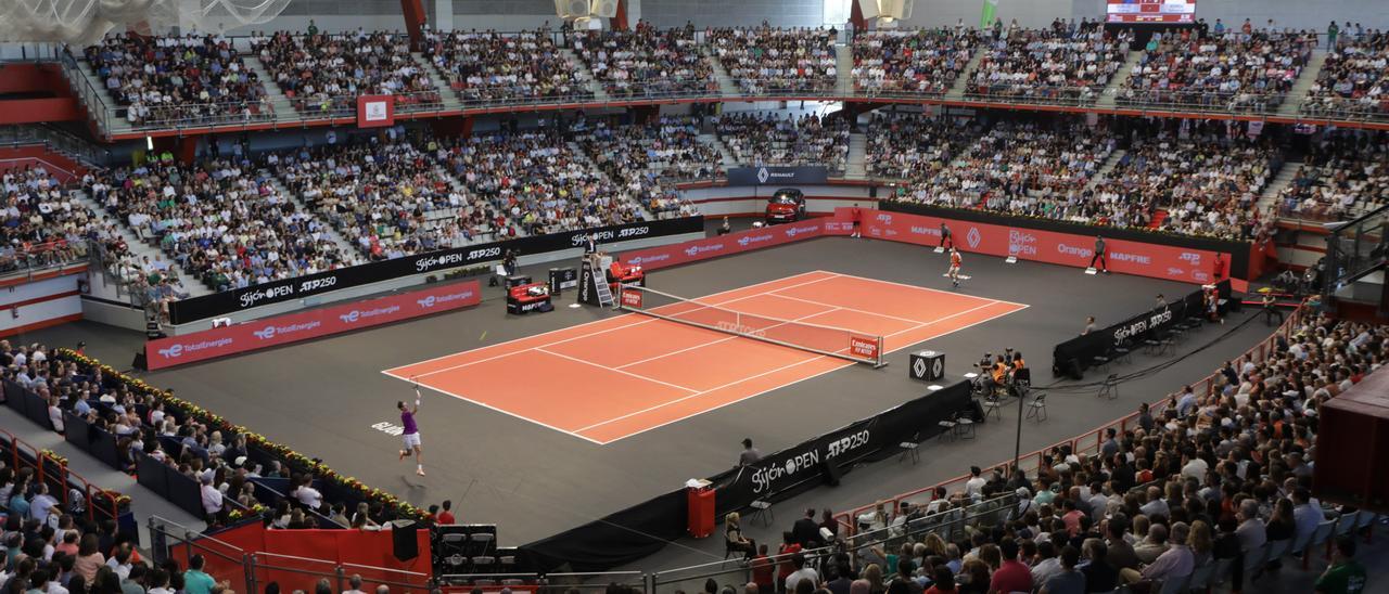 Final del torneo internacional de tenis de Gijón.