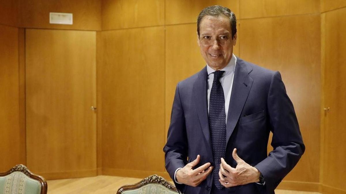 El expresidente de la Generalitat, Eduardo Zaplana, en una imagen de archivo.