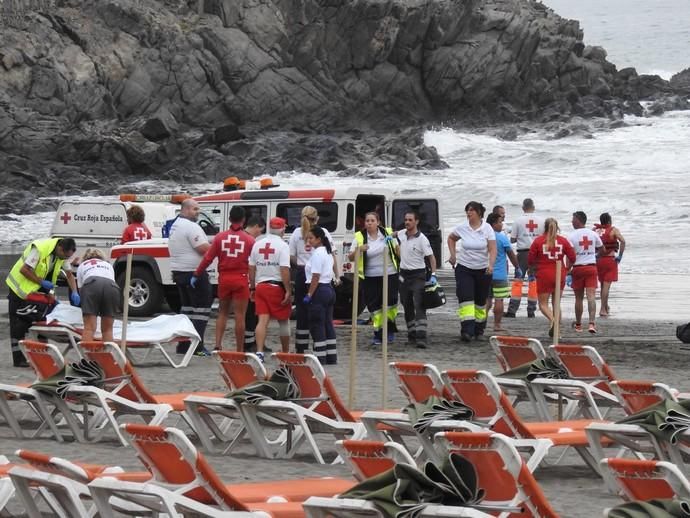 Ahogamiento en la playa de Las Burras