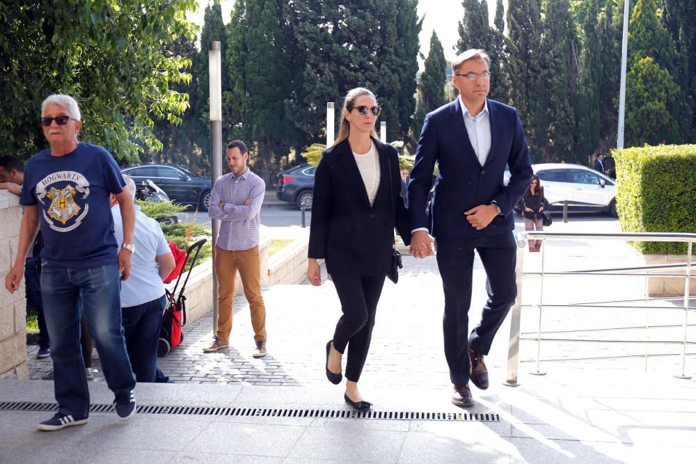 Funeral de Emilio Orta, presidente del Clúster de Automoción valenciano