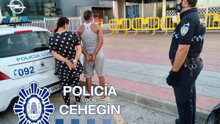 La Policía Local de Cehegín detiene dos personas por tráfico de heroína