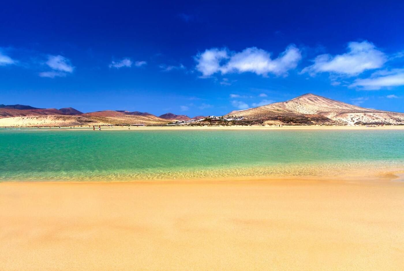 Playa de Sotavento, en Fuerteventura.