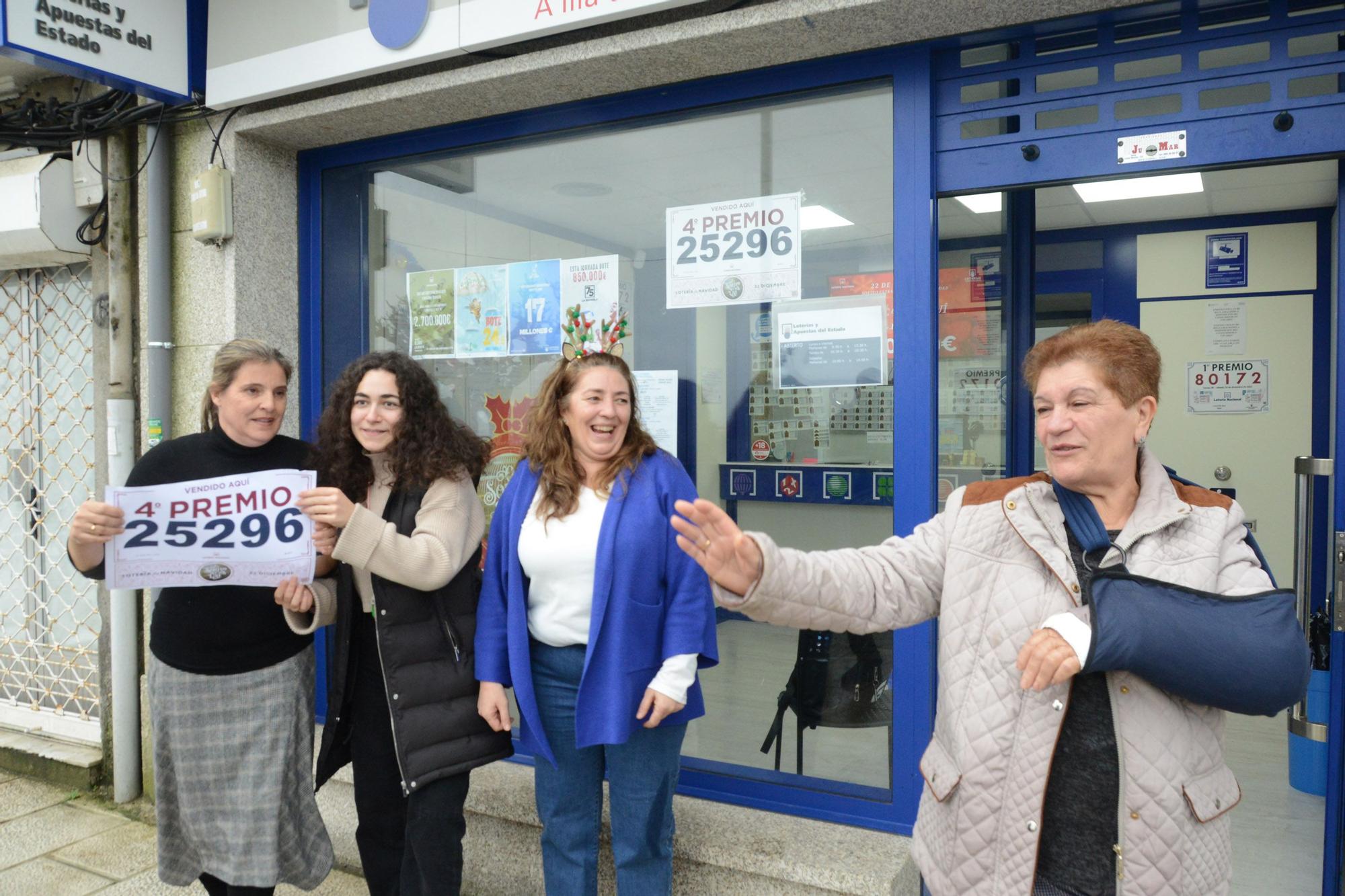 La Lotería de Navidad deja una lluvia millonaria en Bueu