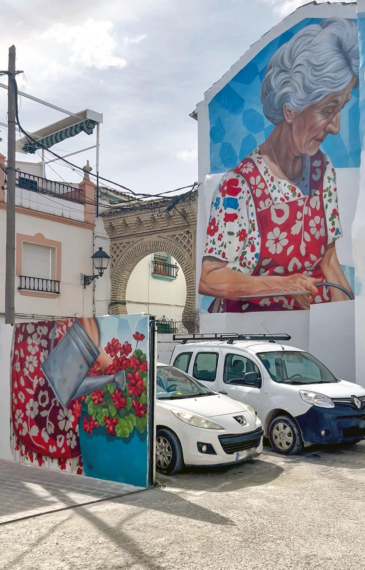 Mural en Cabra