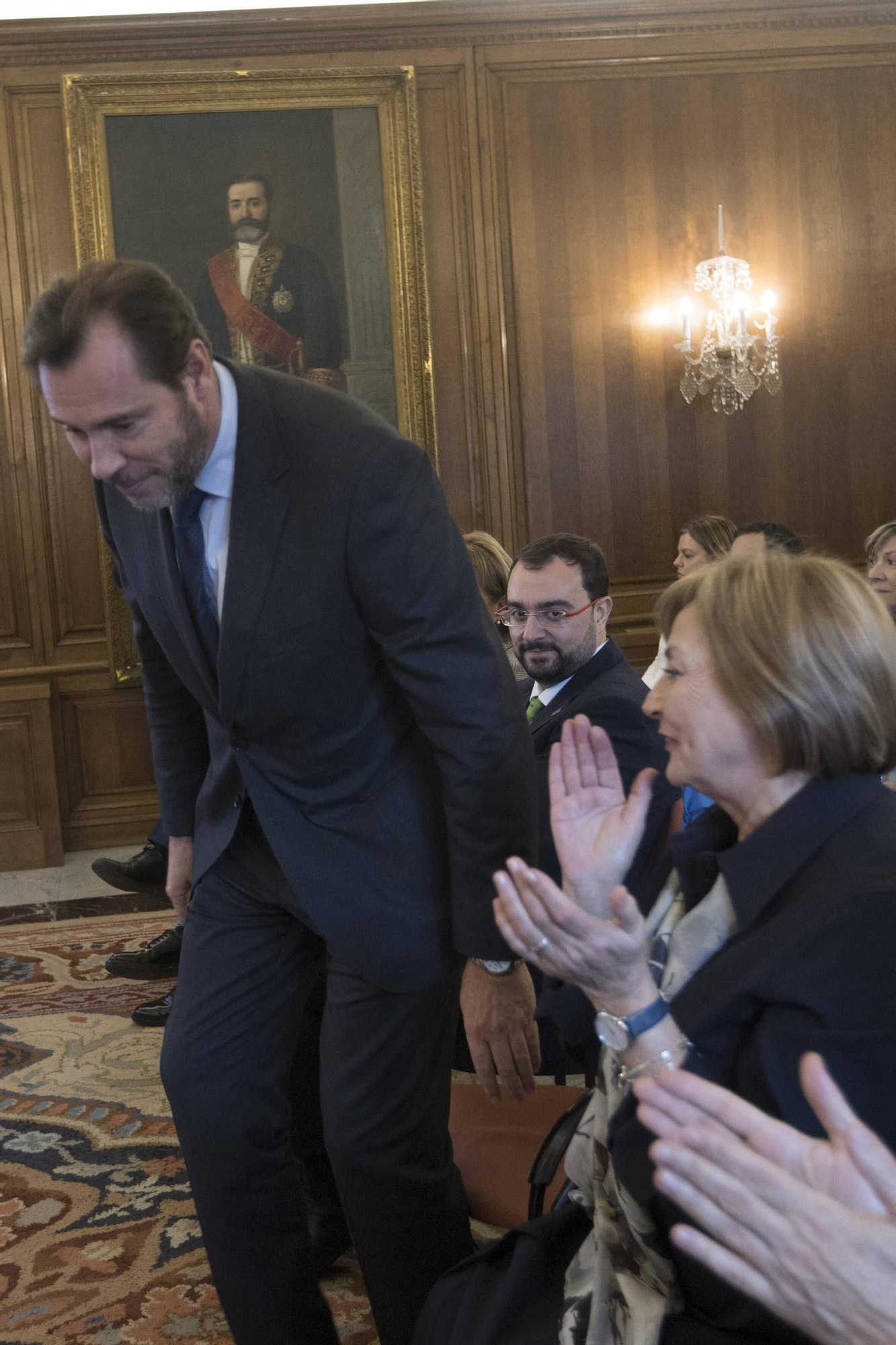 EN IMÁGENES: Así ha sido la visita a Avilés de Óscar Puente, ministro de Transportes y Movilidad Sostenible