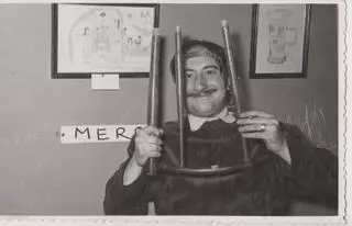 Mero Petit, el "sentimental atòmic" que il·luminava el bar Novel de la Rambla de Figueres