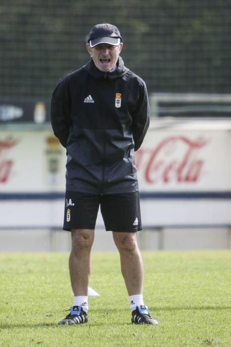 Entrenamiento del Real Oviedo