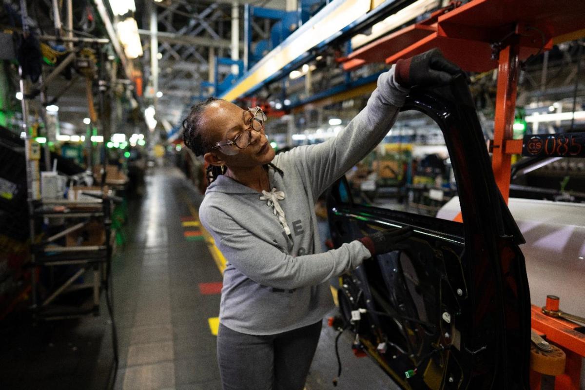 Planta de General Motors en Kansas City.