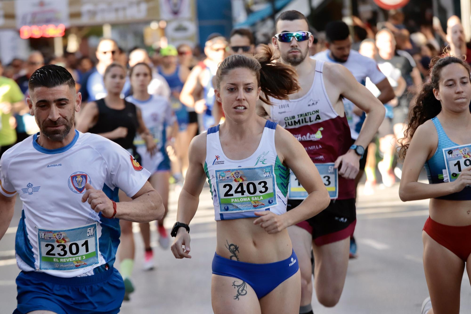 Carrera Base de Alcantarilla: Salida