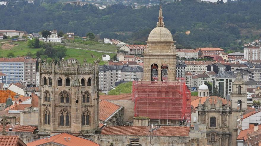 El cimborrio de la catedral visto desde el exterior. |   // FERNANDO CASANOVA