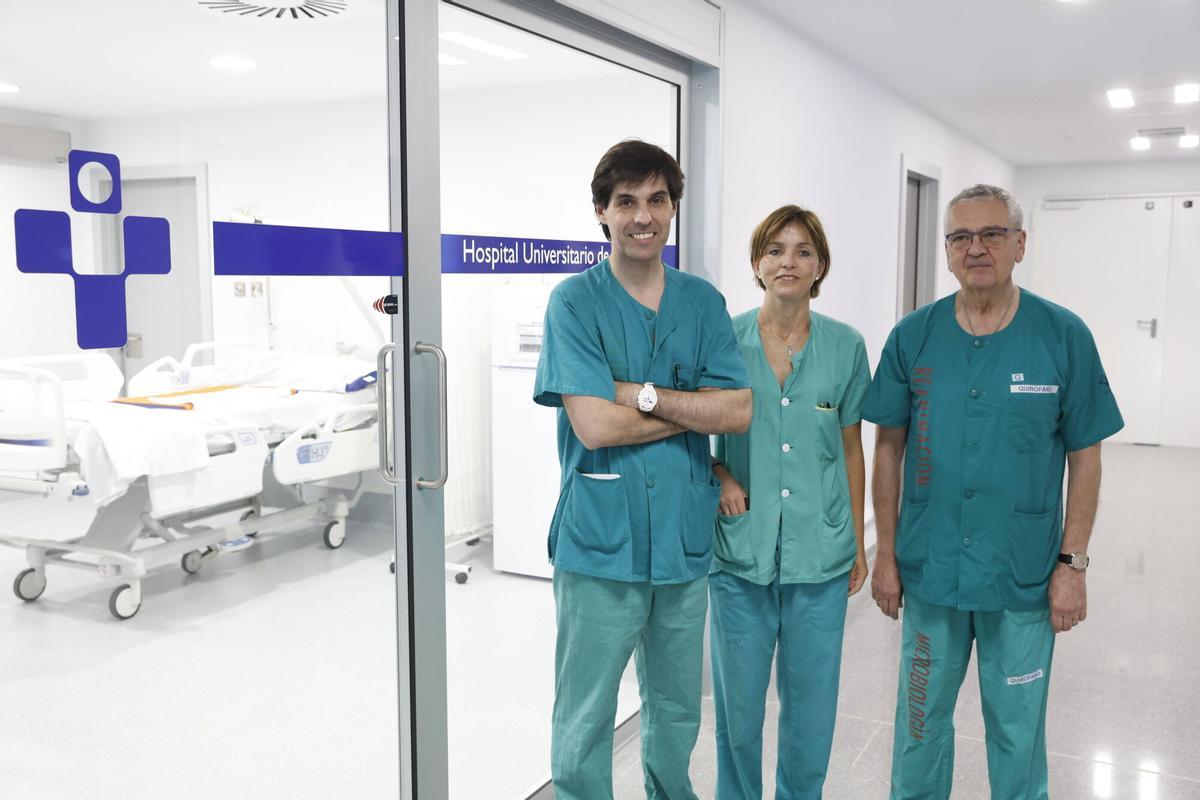 El servicio de Angiología y Cirugía Vascular ya ha realizado dos intervenciones con este procedimiento.