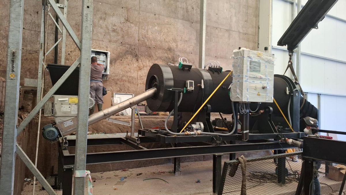 El proyecto se está desarrollando en la planta de compostaje de Onda.