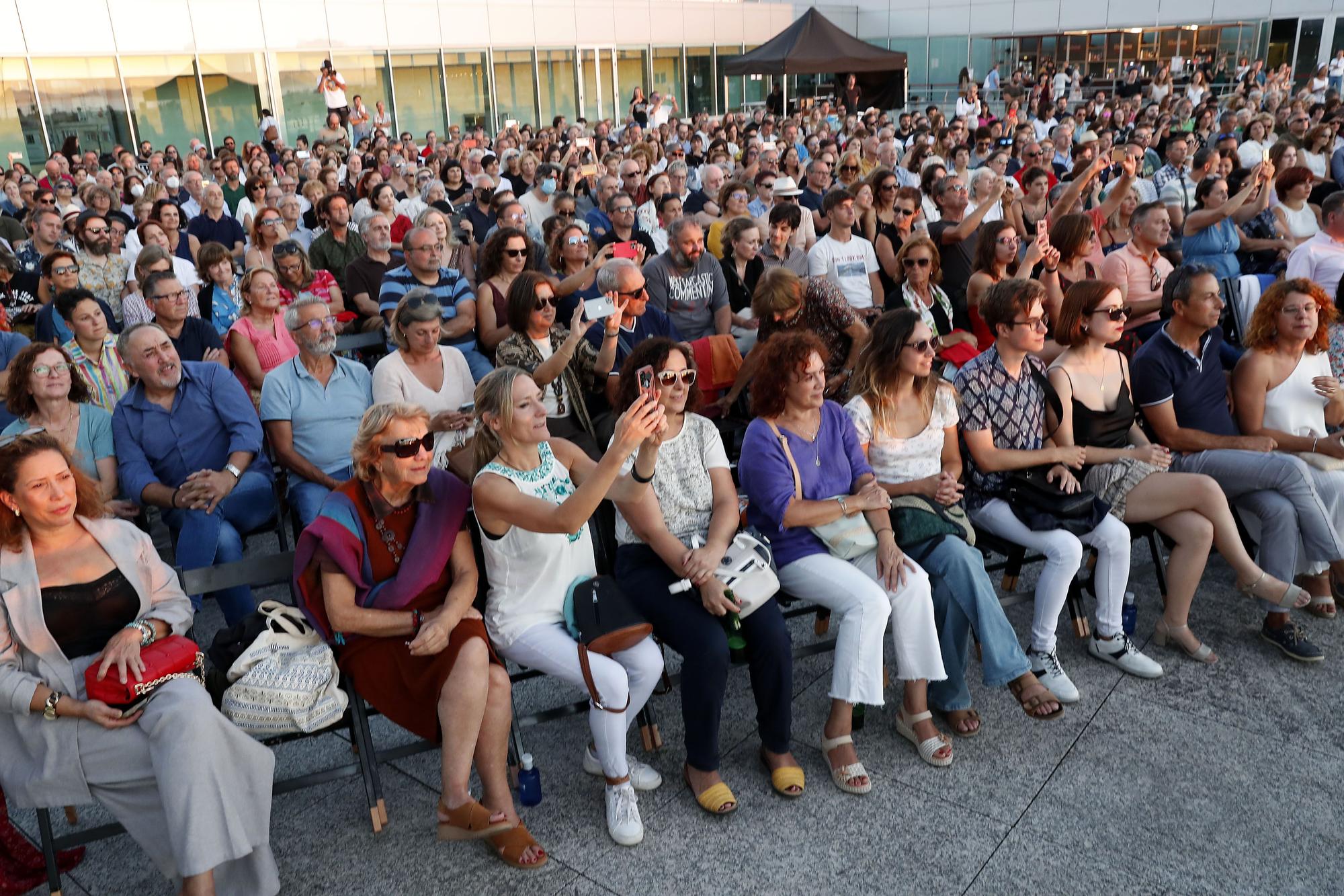 El público asistente a la cita.