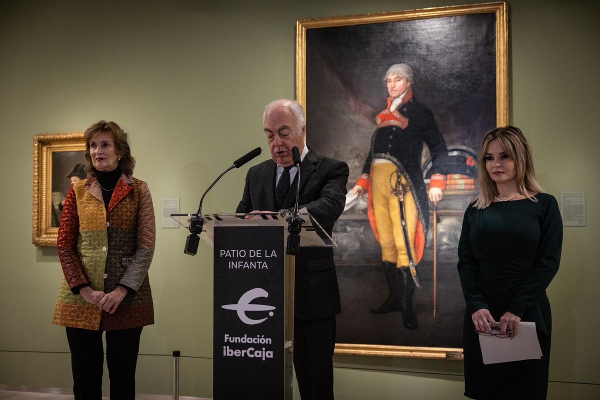 En imágenes | Las obras de Goya de la Fundación Ibercaja se 'refugian' por un tiempo en el Patio de la Infanta