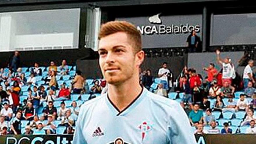 El lorquino Juan Hernández debuta en Primera División con el Celta