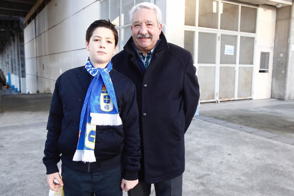 Sangre azul en el partido del Real Oviedo