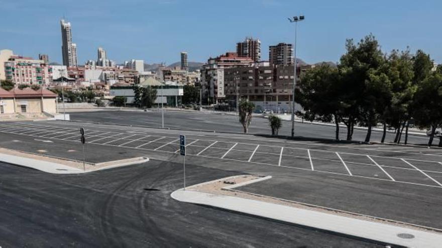 Imagen reciente de la zona de Mercasa, junto al barrio de Foietes, que ya ha sido asfaltada.