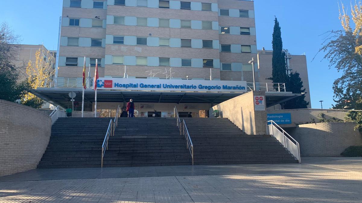 Fachada del madrileño Hospital Gregorio Marañón.
