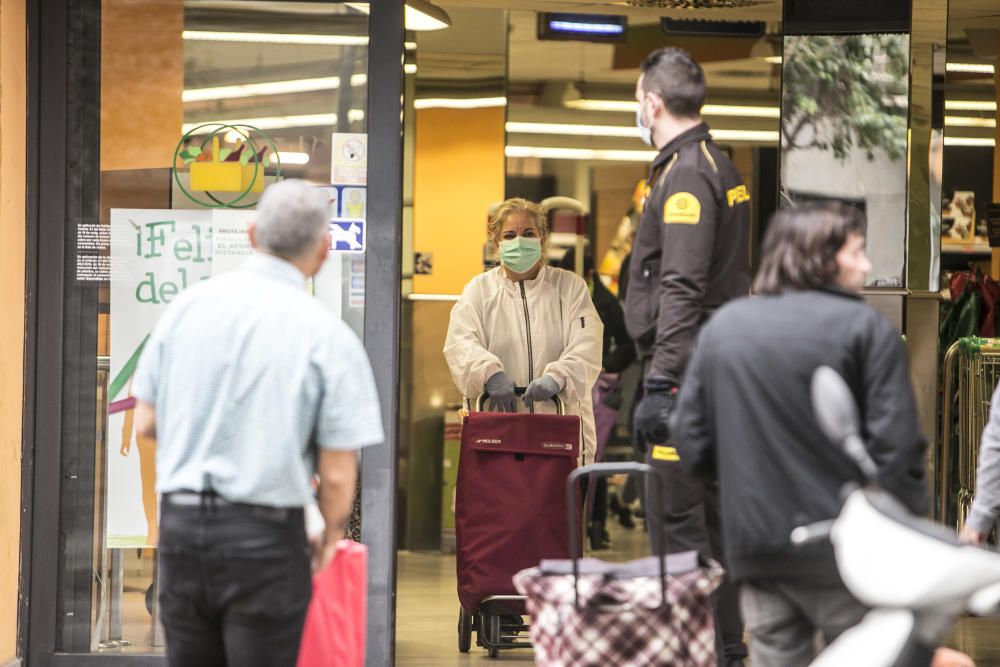 Así está Alicante el primer lunes de confinamiento