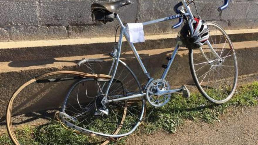 Imagen colgada en las redes por Castelló en Bici.