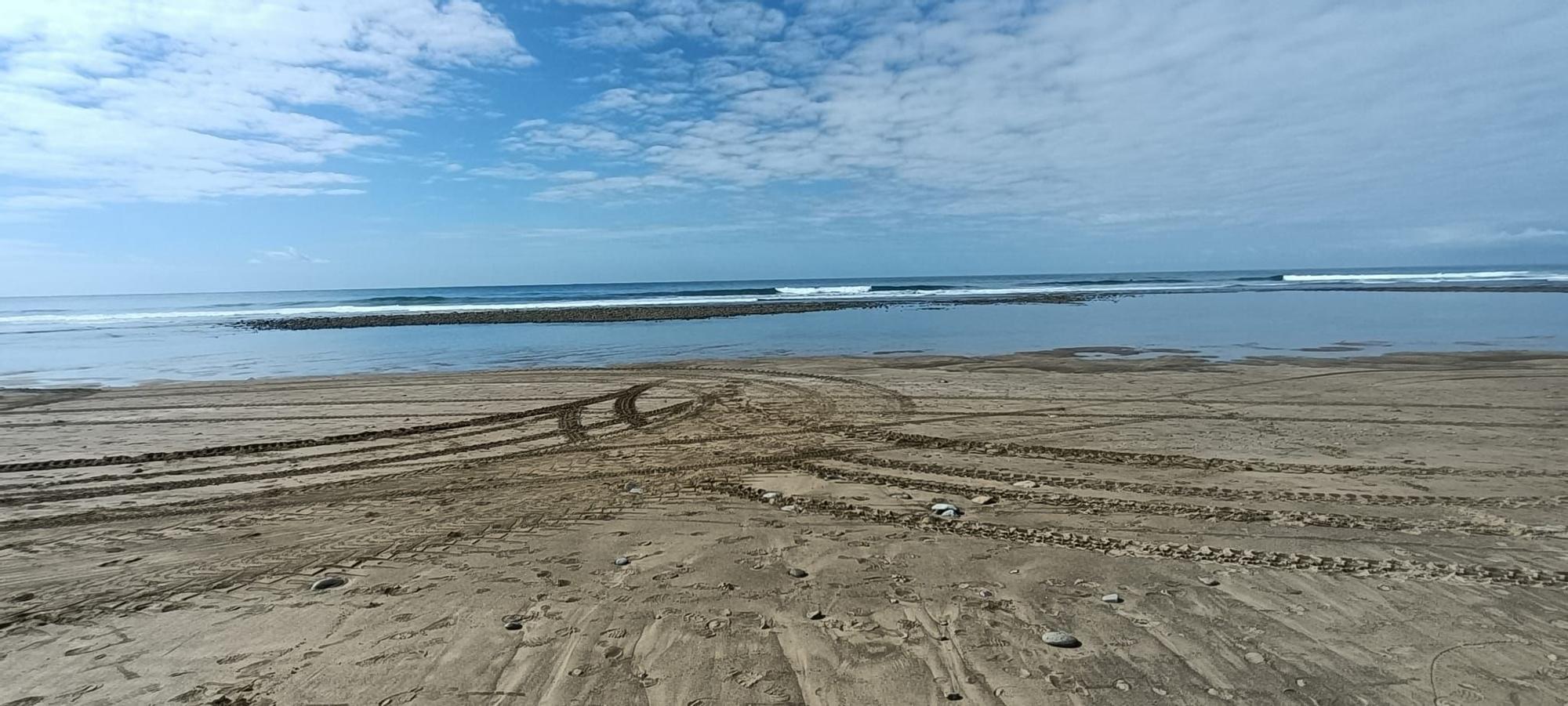 Así está el paseo del Faro de Maspalomas (27/04/21)