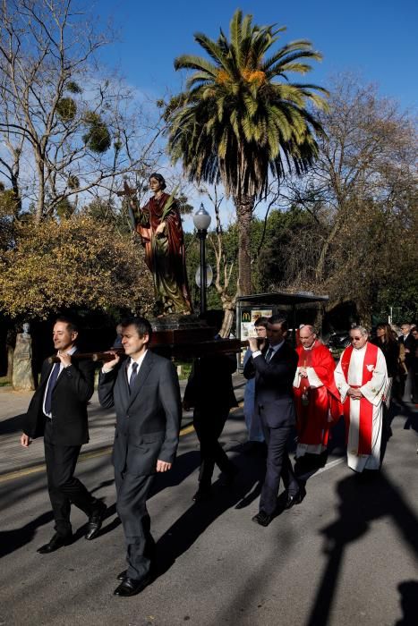 Fiesta patronal en la parroquia de San Julián de S